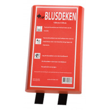 BLUSDEKEN IN KOKER 120X120CM