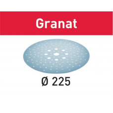 SCHUURPAPIER GRANAT STF D225/128 P180 GR/25