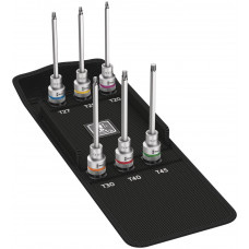 8767 HMC HF 2 ZYKLOP BIT-DOPPEN-SET TORX®, MET VASTHOUDFUNCTIE, 6-DELIG