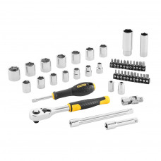 DOPSLEUTELSET 3/8" - 45 DELIG